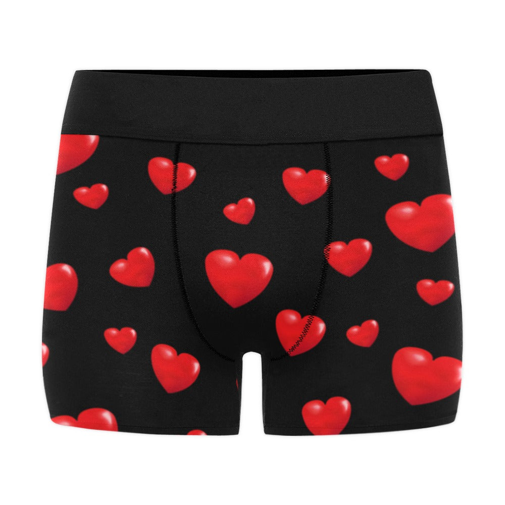 Men's  all over print boxer briefs