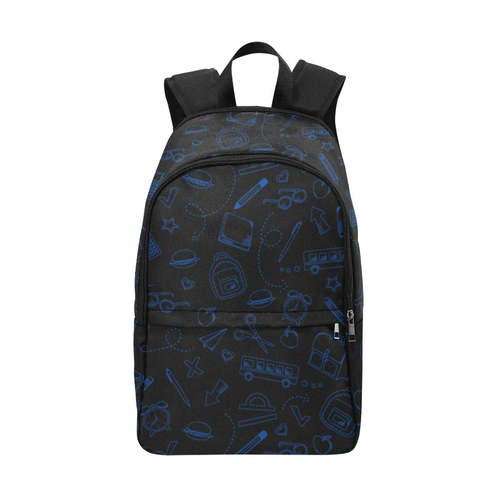 Blue School supply backpack