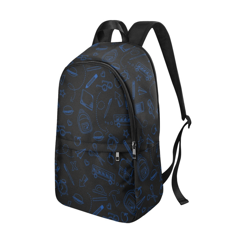 Blue School supply backpack