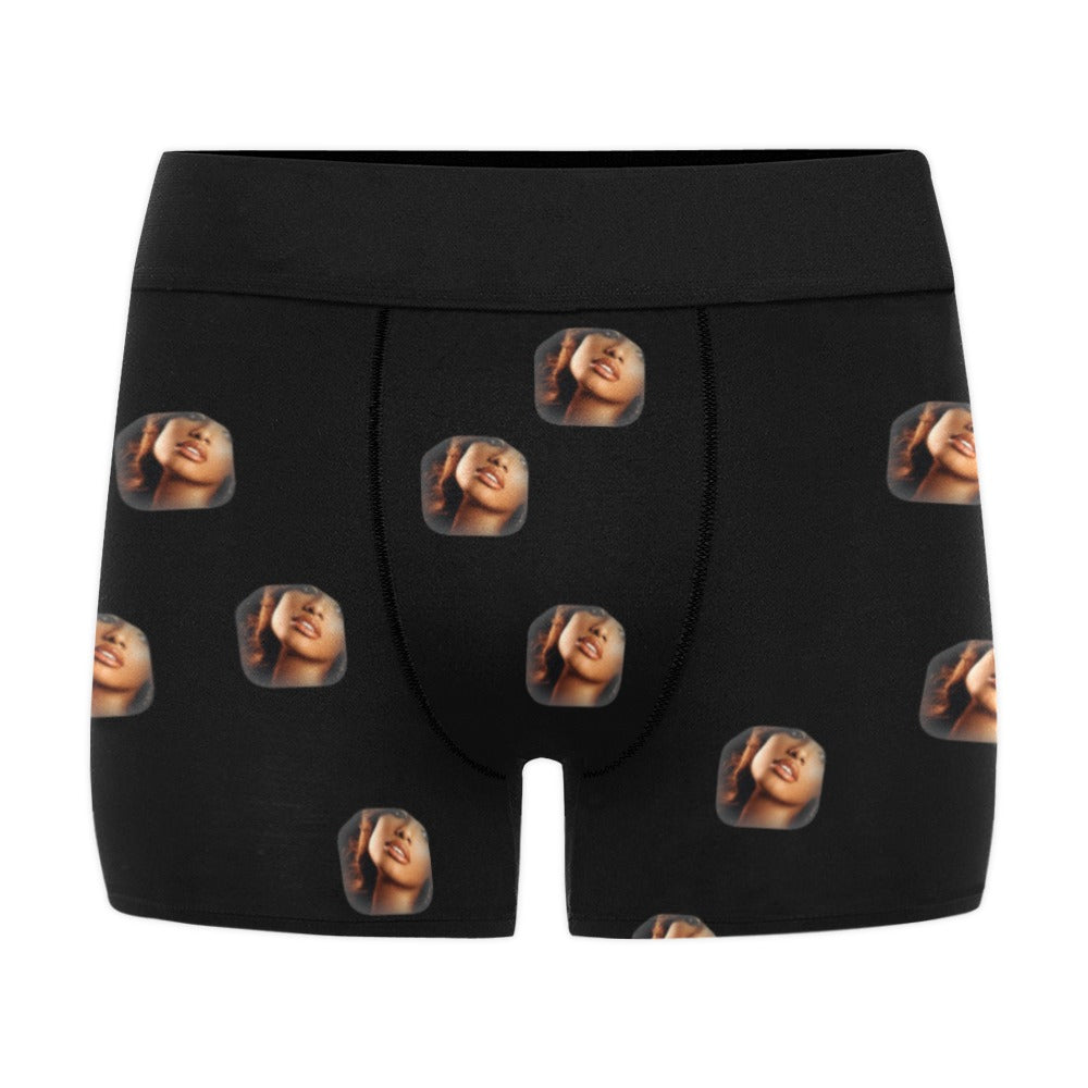 Men's  all over print boxer briefs